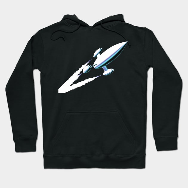 Rocket 1 Hoodie by RR_Designs